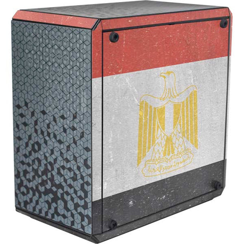 Egyptian Flag Distressed Cooler Master MasterBox Q300L Mini Tower Skin